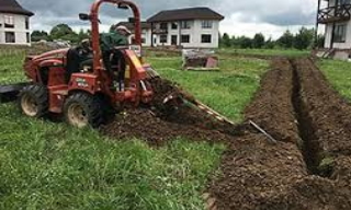 Копка траншей для водопровода в Кореновске: цена за метр от 914 руб.