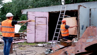 Демонтаж гаражей в Кореновске, цена от 1726 руб. – услуги под ключ от 2Землекопа-Кнв